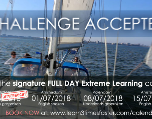 4 New dates available for ‘Challenge-accepted’ The signature full-day Extreme Learning course!